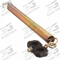 TRAMEC SLOAN Support Spring: Support Spring, Steel, 15 in Overall Lg, Loop, Air Brake Hose (MPN 2ZJV2). Key specifications — Material: Steel; Includes: Clamp; For Use With: Air Brake Hose; Brand: TRAMEC SLOAN; Product Type: Support Spring; Color: Silver; Finish: Yellow Zinc; Mount Type: Loop.
