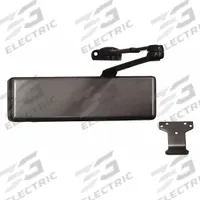 LCN Door Closer: Parallel Mounting Type, Grade 1 - Heavy Duty, Bronze, 10 3/8 in Lg, 2 3/4 in Wd (MPN 4031-HW/PA DKBRZ). Key specifications — Manufacturer Part Number: 4031-HW/PA DKBRZ; Brand: LCN; Closer Series: 4031; Location Use: Interior/Exterior; Spring Type: Adjustable; Product Type: Door Closer; Spring Size: 4; Performance Duty Rating: 1.