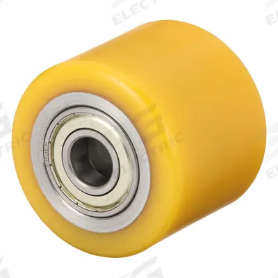 APPROVED VENDOR Caster Wheel: 3 1/4 in Wheel Dia., 2 3/4 in Wheel Wd, Polyurethane, Steel - Polyurethane Tread on Steel Core Wheels for Pallet Jacks