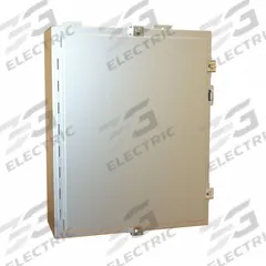 HAMMOND Electrical Enclosure: Stainless Steel, 20 in x 16 in x 6 in, NEMA 12/13/3R/4/4X, w/Panel (MPN 1418N4SSC6). Key specifications — Brand: HAMMOND; Closure Method: Clamps; Enclosure Material: Stainless Steel; Knockouts: Not Included; Includes Inner Panel: with Inner Panel Included.