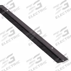 NATIONAL GUARD Door Sweep: Brush Insert, Aluminum, 48 in Lg, 1 1/4 in Wd, Aluminum (MPN B606DKB-48). Key specifications — Brand: NATIONAL GUARD.