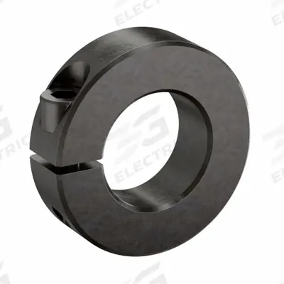 RULAND MANUFACTURING Shaft Collar: 1-Piece, Inch, Round, Clamp-On, 15/16 in Bore Dia - Steel Shaft Collars