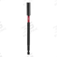 MILWAUKEE Bit Holder: Bit Holder, Impact, 1/4 in Compatible Bit Size, Hex Compatible Bit Shank (MPN 48-32-4511). Key specifications — attr1132695: Hex; attr1132691: Impact Rated; attr1132694: Magnetic; attr1132704: MILWAUKEE.