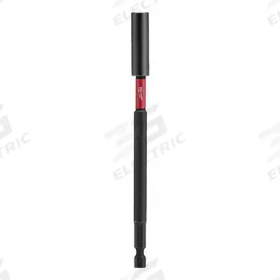 MILWAUKEE Bit Holder: Bit Holder, Impact, 1/4 in Compatible Bit Size - Extended-Reach Bit Holders
