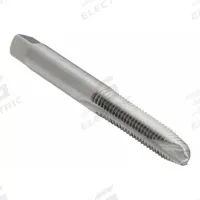 CLE-LINE Spiral Point Tap: #6-40 UNF, H2 / 2B, 2 Flute, Plug Chamfer, High Speed Steel (MPN C00784)