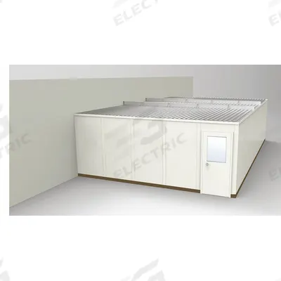 PORTA-FAB Modular In-Plant Office: 32 ft x 20 ft x 8 ft, 3 Walls, Steel-Covered Drywall - 3-Wall Unassembled In-Plant Offices