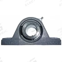 NTN Pillow Block Bearing: 2 7/16 in Bore, Cast Iron, Eccentric Collar, 2 11/16 in Shaft Ht (MPN UELPL-2.7/16M). Key specifications — Brand: NTN; Maximum Speed: 2,500 RPM; Mounting Bolt Size: 5/8 in; System of Measurement: Inch.