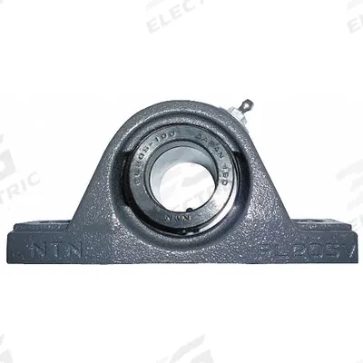 NTN Pillow Block Bearing: 2 7/16 in Bore, Cast Iron, Eccentric Collar - General Purpose Pillow Block Ball Bearings