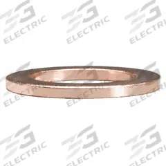 SUR&R Brake Line Washer: Brake Line Washer, Copper, 17 31/32 in Outside Dia, 10 Pieces, 10 PK (MPN BRC137). Key specifications — Material: Copper; Product Type: Brake Line Washer; Brand: SUR&R; Color: Bronze.
