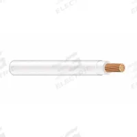 Building Wire: Copper, 14 AWG, 1 Conductors, Stranded, White, 1,000 ft Lg, THHN/THWN-2 (MPN WXP-6G-1401-01-1000). Key specifications — Voltage: 600 V; Brand: APPROVED VENDOR.