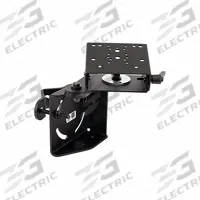 GAMBER-JOHNSON Device Mount: Device Mount, Forklifts, Tablets, Black, 8 in Overall Ht (MPN 7160-2103). Key specifications — Product Type: Device Mount; Compatible Devices: Tablets; Color: Black; Includes: 2 in to 3 in Round Pole Clamp; Features: Bottom Arm can Rotate and Tilt a Keyboard or Tablet; Compatible Vehicle Type: Forklifts.
