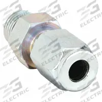 PARKER Compression Fitting Adapter: 1/2 in OD x 1/2 in Pipe Size, 3/4-16 Thread Size, Steel (MPN 8 F5BU-S). Key specifications — Brand: PARKER; Series: Ferulok.