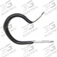 SUR&R Hanger Clamp: Hanger Clamp, Steel, 5/8 in Overall Lg, Hex Bolt, A/C Hose/Fuel Hose, 10 PK (MPN CL58). Key specifications — Material: Steel; Includes: Self-Tapping Screw; For Use With: Fuel Hose; Brand: SUR&R; Product Type: Hanger Clamp; Color: Silver; Finish: Zinc Plated; Mount Type: Hex Bolt.