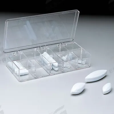 DYNALON Stirring Bar: Octagon, PTFE, 38 mm Overall Lg, 8 mm Dia, Autoclavable - Octagonal Stir Bars