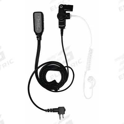 EARPHONE CONNECTION Earpiece: Fits Motorola, Earbud, Push To Talk, Clear, 1 Wires - Motorola-Compatible Earpieces & Headsets