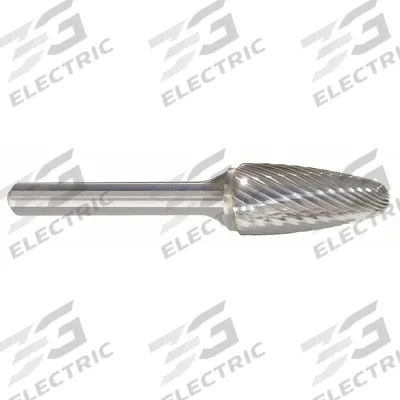 APPROVED VENDOR Carbide Bur: Ball-Nosed Tree, SF-14, Single Cut, 3/4" x 1 1/4" Head - Single-Cut Ball-Nosed Tree Burs