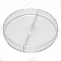 Petri Dish: 99.82 mm Dia, 14.99 mm Overall Ht, No Surface Treatment, (2) Compartments/ISO Mark (MPN 322776). Key specifications — Includes: (2) Compartments; Material: Polystyrene; Brand: QORPAK; Surface Type: No Surface Treatment.