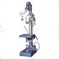 DAYTON Floor Drill Press: Geared Head Drive, Fixed Speed, 115 RPM – 3,150 RPM, 230V AC /Three-Phase (MPN 53UH08). Key specifications — attr22849: 115 to 3150 RPM; attr22858: 240V AC; attr73523: Tapping; attr22856: Geared Head; attr73570: Three-Phase; attr22850: 11 in; attr22846: 2 hp; attr22840: 8 A.