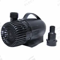 Waterfall Pump: 3/32 hp, 120V AC, Plastic housing, 16 ft Max Head (MPN 52717). Key specifications — Pump Type: Waterfall Pump; Brand: POND BOSS; Manufacturer Part Number: 52717; Nameplate Voltage: 120V AC; Discharge Connection: 1-1/4 in Barbed.