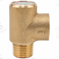 WATTS Pressure Relief Valve: MNPTF x FNPTF, 1/2 in x 1/2 in, Brass, 75 psi Max. Op Pressure, 180°F (MPN 1/2 LF53-75). Key specifications — Brand: WATTS.