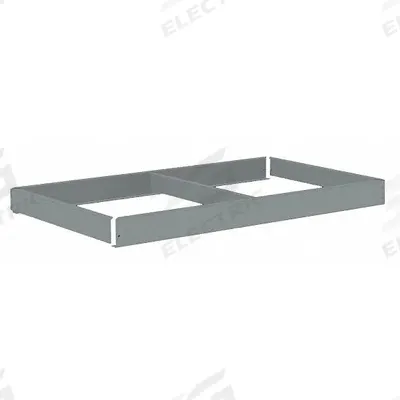 TENNSCO Shelf: 42 in x 24 in, 2,500 lb Load Capacity, Gray - Open Deck Shelf Kits for Boltless Shelving
