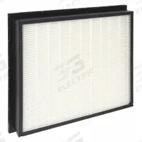 GRAINGER Minipleat Air Filter: 20 in x 24 in x 4 in, Synthetic, Plastic, Single Header, MERV 14 (MPN 2GFG1). Key specifications — Brand: GRAINGER; Frame or Header Material: Plastic; Media Material: Synthetic.