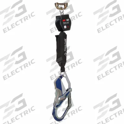 3M DBI-SALA Self-Retracting Lifeline: Harness Steel Quick-Connect, 6 ft Line - Personal SRLs