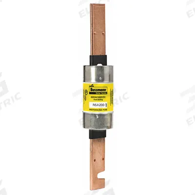 BUSSMANN Solar Fuse: PVS-R Series, Fast-Acting, 200 A - Fast-Acting Cylindrical Fuses
