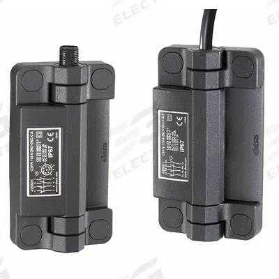 ELESA Hinged Safety Interlock Switch: CFSW Series, Top Output, 1NO/3NC - Hinged Safety-Interlock Switches