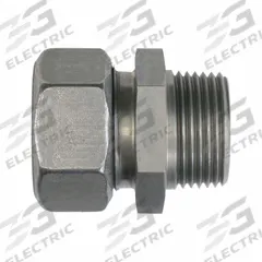 BRENNAN INDUSTRIES Compression Tube Straight: 12 mm OD x 4 mm OD x 1/4 in Pipe Size, Steel, Rigid (MPN D7404-L12-04). Key specifications — Brand: BRENNAN INDUSTRIES; Series: D7404.