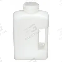 APPROVED VENDOR Reagent Bottle: 2 L, 67 fl oz, HDPE, Colorless, 63-415 mm Screw Closure Size, Clear (MPN 6FAP4). Key specifications — Body Color: Colorless; Brand: APPROVED VENDOR; Closure Included: Yes; Graduated: No.