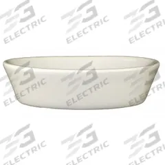 ITI Oven Baker: 6 oz Capacity, 1 1/2 in Overall Dp, 3 3/4 in Overall Wd, 5 1/2 in Overall Lg (MPN OB-5). Key specifications — Material: Vitrified Stoneware; Brand: ITI; Color: American White.