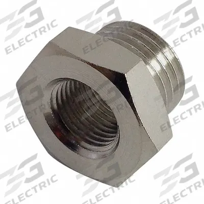 LEGRIS Metal Pipe Straight: Straight, 1/2 in x 3/4 in - Threaded Medium-Pressure Pipe Fittings