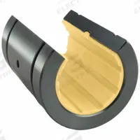 THOMSON Polymer Bushing: 1/2 in Inside Dia, 1 1/4 in Lg, PL, Polymer (MPN PLM12OPN). Key specifications — Liner: Polymer; Lubrication: Self-Lubricating; Shell Material: Polymer.