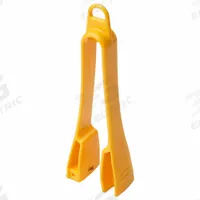 OLFA Disposable Bag Cutter: 5 5/16 in Overall Lg, Straight Handle, Textured, Stainless Steel, Yellow (MPN PK-1). Key specifications — attr307620: Yellow; attr307617: Straight; attr307618: Textured; attr307619: Stainless Steel; attr324885: OLFA.