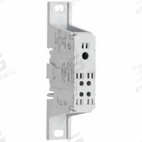 SCHNEIDER Power Distribution Block: Finger-Safe, Lug, Lug, 14 AWG – 2 AWG For Line Side Wire Sizes (MPN NSYEBAD11614). Key specifications — Mounting Type: DIN-Rail; Brand: SCHNEIDER; For Conductor Material: Copper.