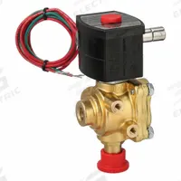 REDHAT Solenoid Valve: 4-Way, 1/4 in Pipe Size, 120V AC, Explosion Proof/Watertight, NAMUR Mount (MPN EF8342G001MS). Key specifications — Pipe Size: 1/4 in; Voltage: 120V AC; Brand: REDHAT; Coil Enclosure: Explosion Proof.