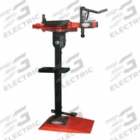 AME Tire Spreader: Floor Mount Tire Spreader, Steel, Aluminum, 41 in Overall Lg, 15 in Overall Wd (MPN 73080). Key specifications — Brand: AME; Features: Multiple Height and Width Adjustments; Includes: Stand Plate; Material: Steel, Aluminum; Product Type: Floor Mount Tire Spreader.