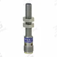 TELEMECANIQUE SENSORS Inductive Cylindrical Proximity Sensor: Built-in Connector, Shielded, 3 Wires (MPN XS108BLNAM12). Key specifications — Brand: TELEMECANIQUE SENSORS; AC Supply Voltage Rating: Not Rated; DC Supply Voltage Rating: 12-24V DC.