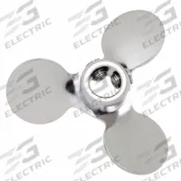 STIR-PAK Propeller: Propeller, 3/8 in Shaft Dia, 3 Blades, Radial, Stainless Steel, 2 in Blade Dia (MPN 04552-50). Key specifications — Brand: STIR-PAK; Blade Material: Stainless Steel; Blade Shape: Radial.