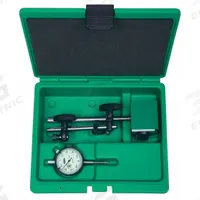 INSIZE Dial Indicator & Mag Base: 0 in to 1 in /0.001 in to 1 in, Inch, Mechanical (MPN 5002-4E). Key specifications — attr1184168: 5002-4E; attr1184178: 0-100; attr1184223: INSIZE; attr1200883: Dial Indicator & Mag Base; attr1184184: Post; attr1184177: +/- 0.002 in; attr1184208: Inspection Certificate Traceable to NIST; attr1184179: Mechanical.