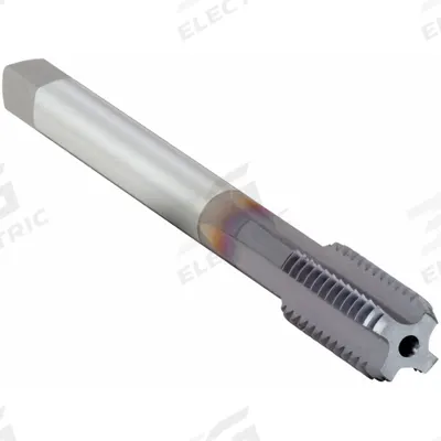 OSG Straight Flute Tap: 3/4"-10 UNC, H3 / 2B-3B, 5 Flute, Bottoming Chamfer - Coolant-Through Straight-Flute Machine Taps for Aluminum