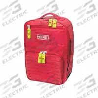 MERET USA Backpack: 18 1/2 in L x 13 in W x 10 1/2 in D, Tarpaulin, Red, 11-20 in/21-30 in, 11-20 in (MPN M8127F). Key specifications — Color: Red; Closure Type: Zipper; Features: Customizable Internal Main Compartment with Slider System Adjustability; Brand: MERET USA.