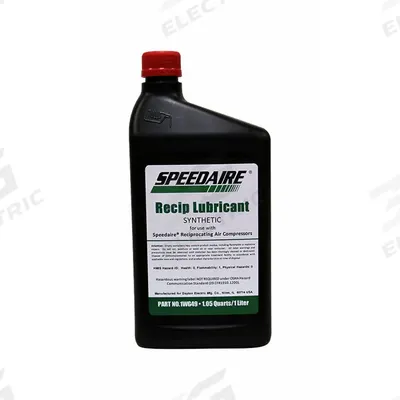 SPEEDAIRE Compressor Oil: 1 qt, Bottle, 100 ISO Viscosity Grade - Air Compressor Oils