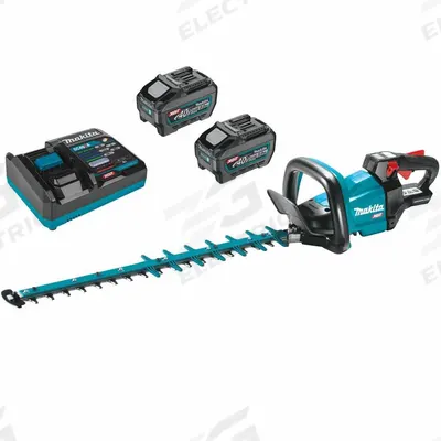 MAKITA Battery-Powered Standard Hedge Trimmer: XGT Platform, 24 in Cutting Wd - Battery-Powered Standard Hedge Trimmers