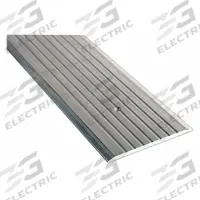 NATIONAL GUARD Door Threshold: Heavy Duty, Aluminum, 4 ft Lg (MPN 513HD-48). Key specifications — Brand: NATIONAL GUARD; Transition Type: Fluted.