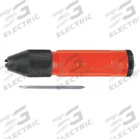 SHAVIV Deburring Tool: C60 Blade, HandyChuck Pin Vise Handle, Red (MPN 155-00164). Key specifications — Brand: SHAVIV; Blade Trade Number: C60; Features: Pin Vise Handle; Color (merch): Red.