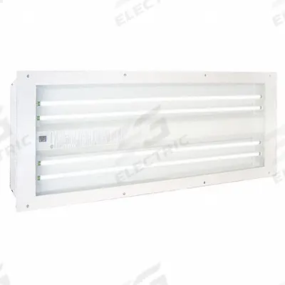 GLOBAL FINISHING SOLUTIONS Paint Booth Light Fixture: 5,000 lm, T5 Temp Code, 5000K, 54 W - Fluorescent Linear Hazardous Location Light Fixtures