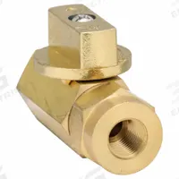 APPROVED VENDOR Manual Two-Way Ball Valve: 1/8 in, Brass, Straight, FNPT x FNPT, Full Port Ball Port (MPN 1WMN2). Key specifications — Brand: APPROVED VENDOR; Handle: Oval.