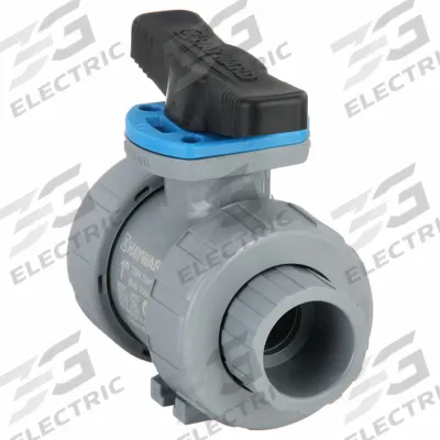 HAYWARD FLOW CONTROL Manual Two-Way Ball Valve: 1 in, CPVC, Straight - Vented CPVC Ball Valves